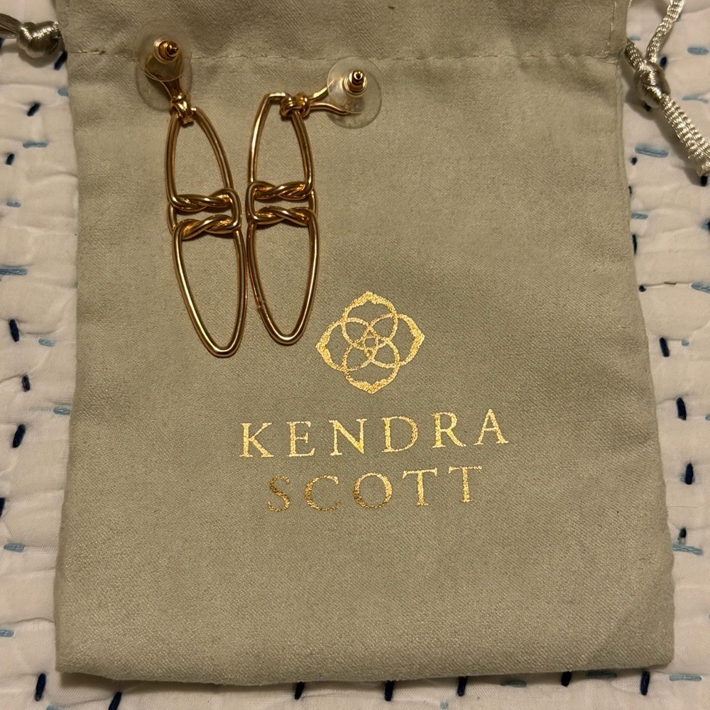 Kendra Scott Rose Gold Fallyn Earrings